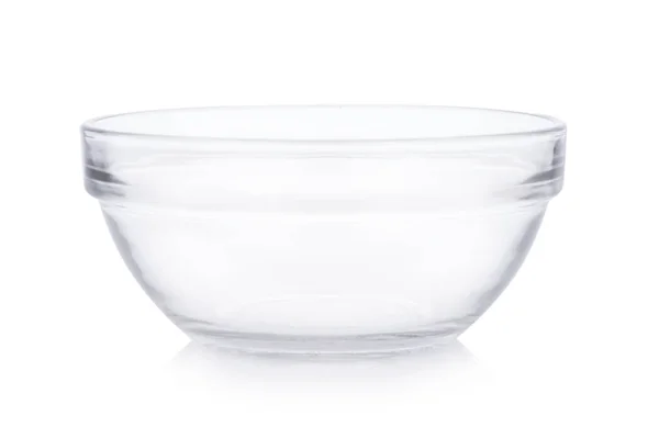 Empty bowl on white background — Stock Photo, Image