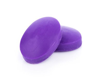 Beyaz arka plan üzerinde sabun yalıtım