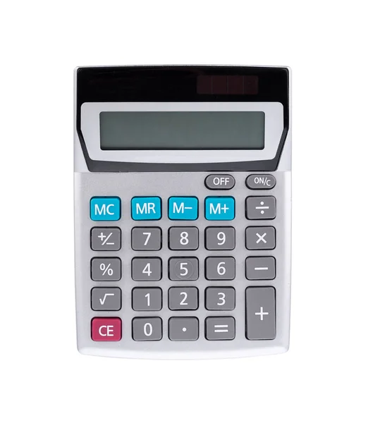 Calculator isolated on white background — Stock Photo, Image