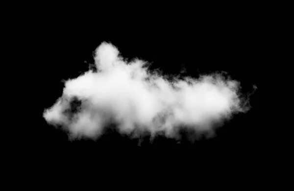 Clouds on black background — Stock Photo, Image