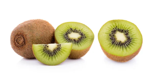 Kiwi Frucht Isoliert Auf Weißem Hintergrund — Stockfoto