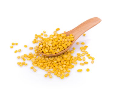 soyulmuş split mung fasulye arka plan