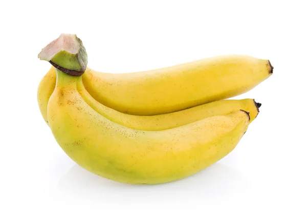 Banaan geïsoleerd op witte achtergrond — Stockfoto