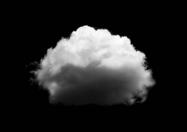 Bulutlar siyah arka plan üzerine. gökyüzü arka plan