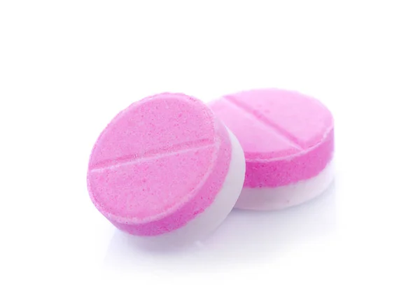 Medical pills isolated on white background — Stock Photo, Image