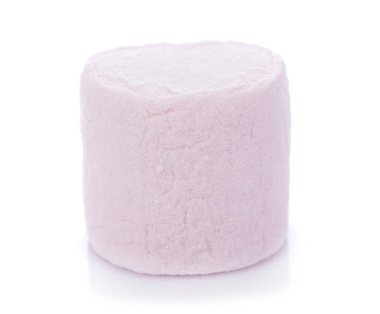 beyaz zemin üzerinde Marshmallows