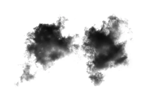 Clouds on white background — Stock Photo, Image