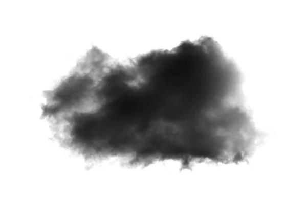 Σύννεφα σε άσπρο φόντο — Φωτογραφία Αρχείου