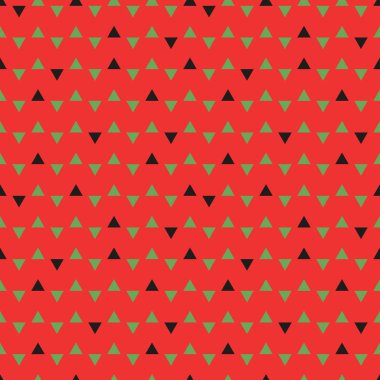 Üçgenler desen karpuz