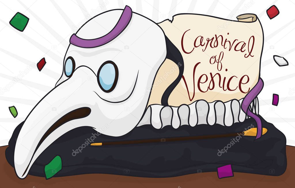 Download Traditional Plague Doctor Mask and Clothes for Venice ...