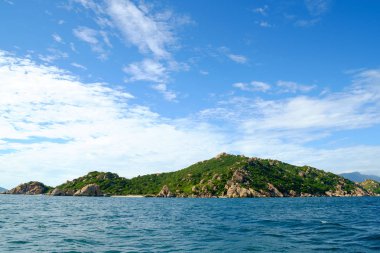 Güzel Adaları'nda Cam Ranh Bay, Khanh Hoa, Viet Nam. Cam Ranh Bay Vietnam derin bir koyda Khanh Hoa il il mi