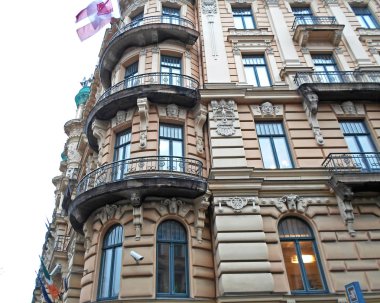 Art Nouveau mimari Riga