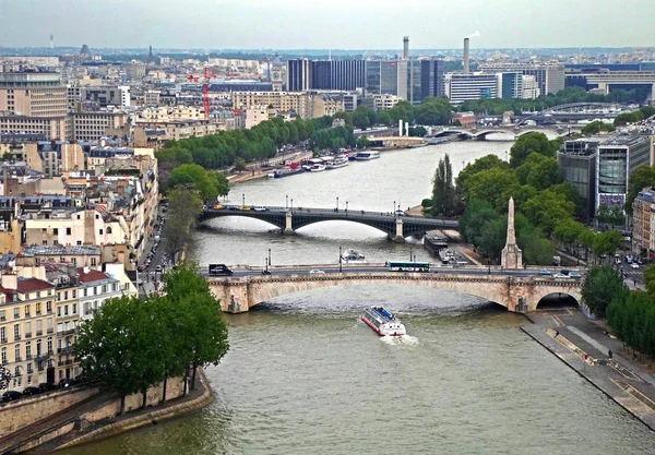 Vista do telhado de Notre Dame — Fotografia de Stock