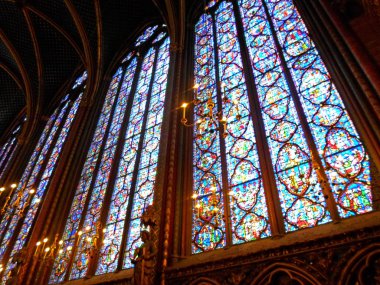 St. Chapelle 'de vitray pencere