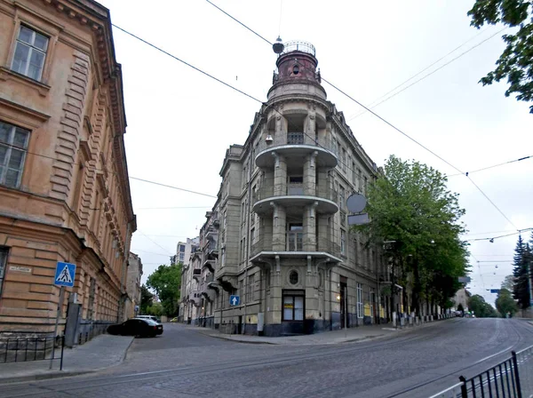 Calle del Viejo Lviv — Foto de Stock