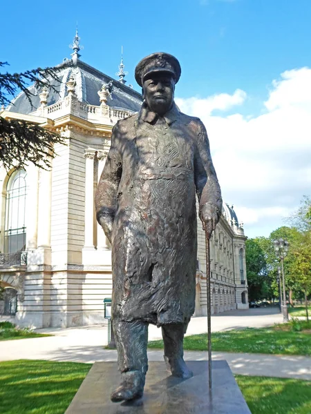 Monument of Winston Churchill — Stock Photo, Image