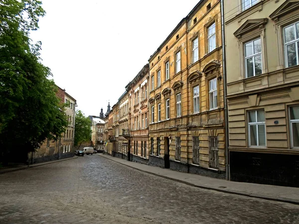 Sokak eski Lviv — Stok fotoğraf