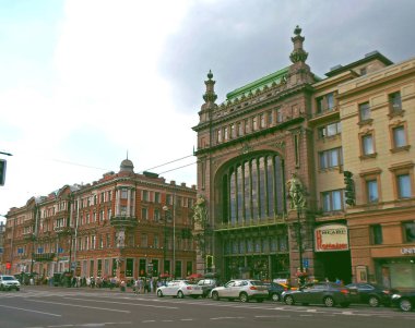 Eliseyev Emporium Nevsky Prospect üzerinde