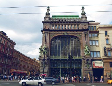 Eliseyev Emporium Nevsky Prospect üzerinde
