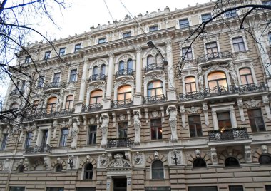 Art Nouveau mimari Riga