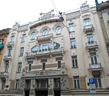 Art Nouveau mimari Riga