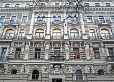 Art Nouveau mimari Riga