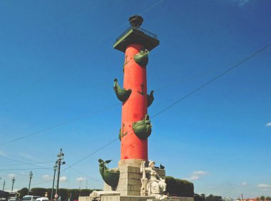 Vasilyevsky Adası tükürmek rostral sütun