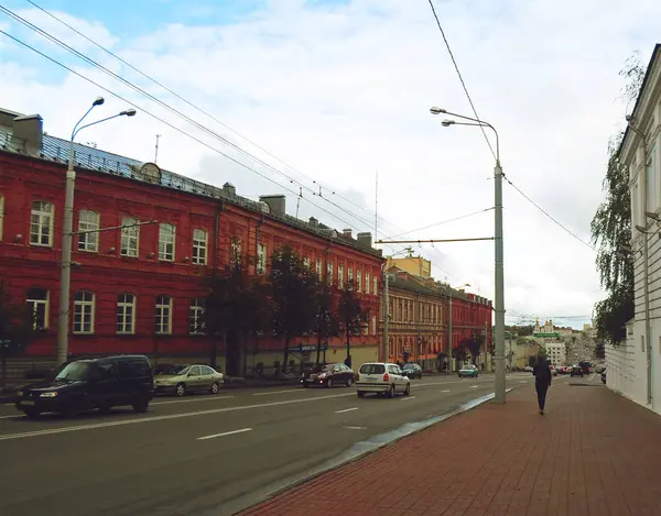 Историческое здание в центре Витебска — стоковое фото