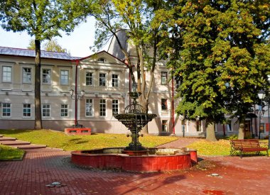 Vitebsk tarihi kısmında çeşme