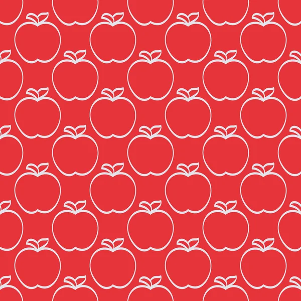Kırmızı elma deseni