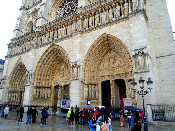 Notre-Dame de Paris-ban. — Stock Fotó