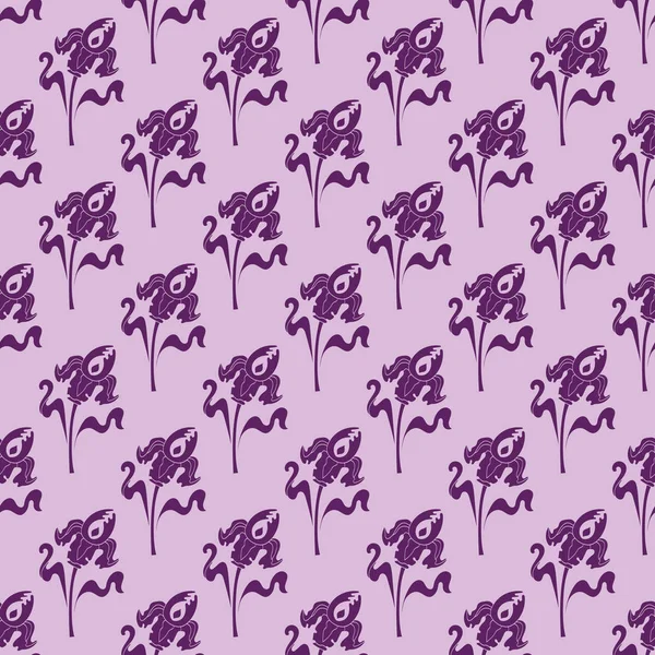 art nouveau çiçekler