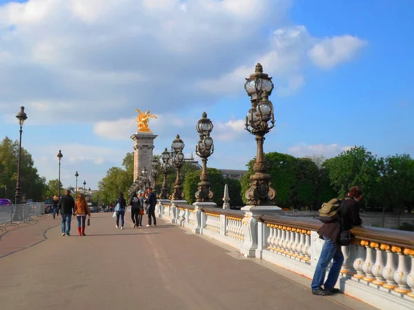 Pont alexandre iii — Fotografia de Stock