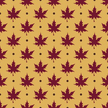 akçaağaç yaprağı deseni