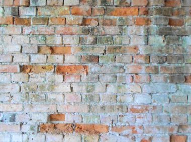 kırmızı eski tuğla duvar