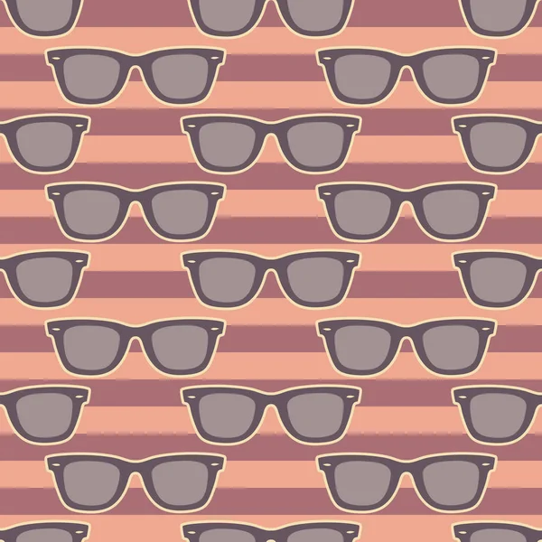 Funky γυαλιά μοτίβο — Διανυσματικό Αρχείο