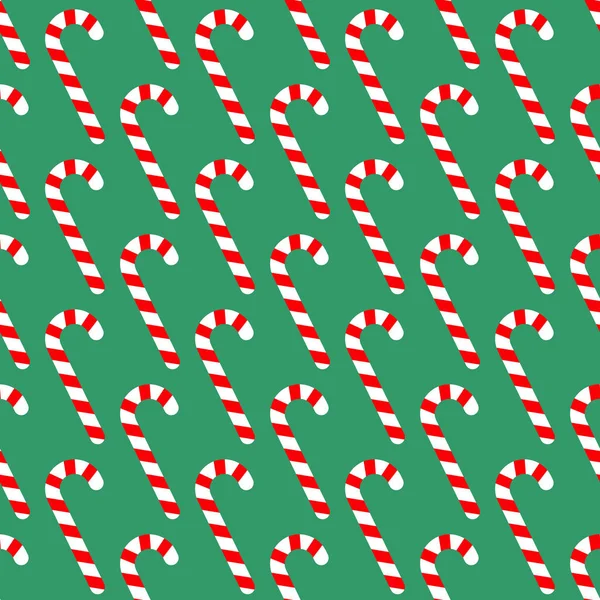 キャンディの杖のパターン — ストックベクタ