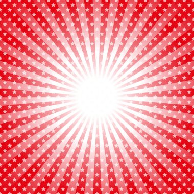 Pop Art şablon yıldız ile