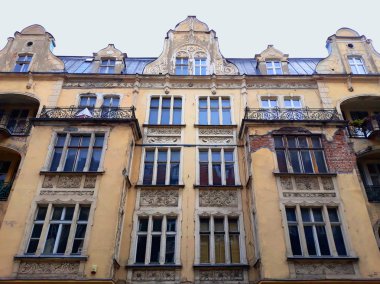 Poznan, Polonya - 02 Aralık 2017: Mimari Poznan Merkezi