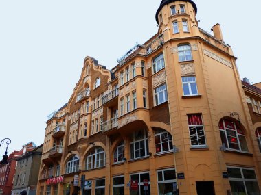 Poznan, Polonya - 02 Aralık 2017: Mimari Poznan Merkezi