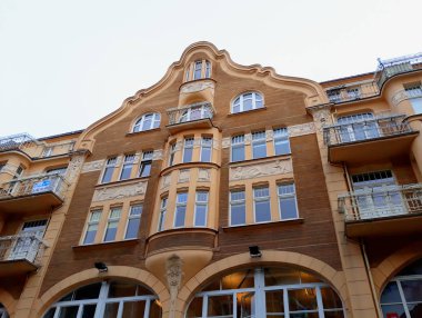 Poznan, Polonya - 02 Aralık 2017: Mimari Poznan Merkezi