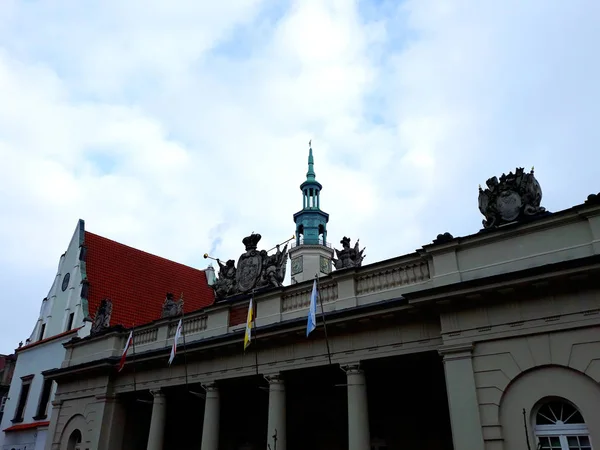 Poznan Polônia Dezembro 2017 Old Market Square Architecture — Fotografia de Stock