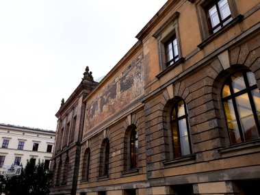 Poznan, Polonya - 02 Aralık 2017: Mimari Poznan Merkezi