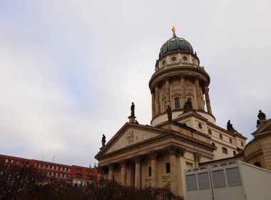 Berlin, Almanya - 3 Aralık 2017: Fransız Kilisesi de Berlin