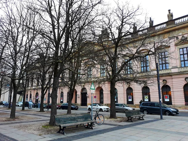 Berlim Alemanha Dezembro 2017 Edifício Zeughaus Museu Histórico Alemão — Fotografia de Stock