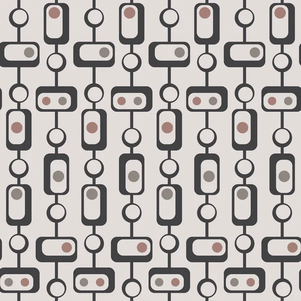 Vintage Textile Seamless Colorful Pattern Pattern Retro Style — стоковый вектор