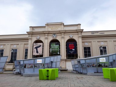 Viyana, Avusturya-16 Aralık 2017: müzeler Quartier Square