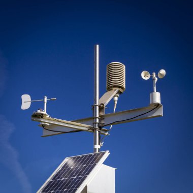 Weather station clipart