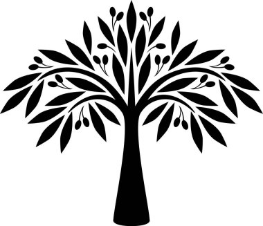 Basit zeytin simgesi