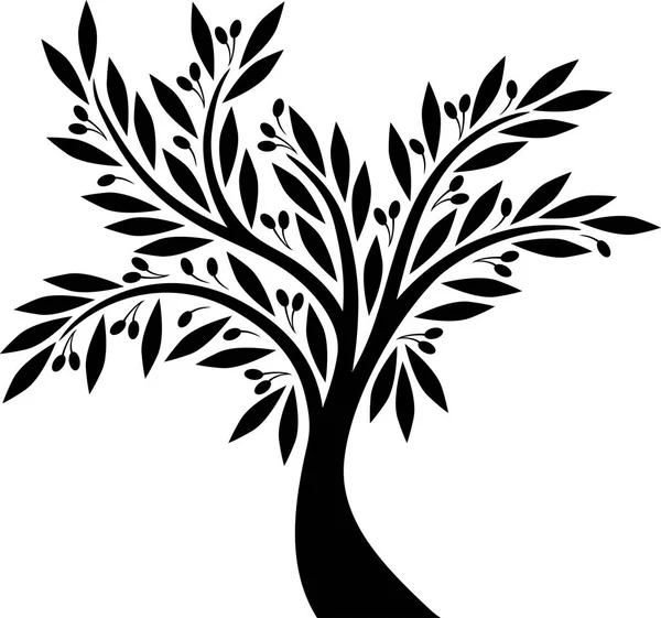 Значок оливкового вектора — стоковый вектор